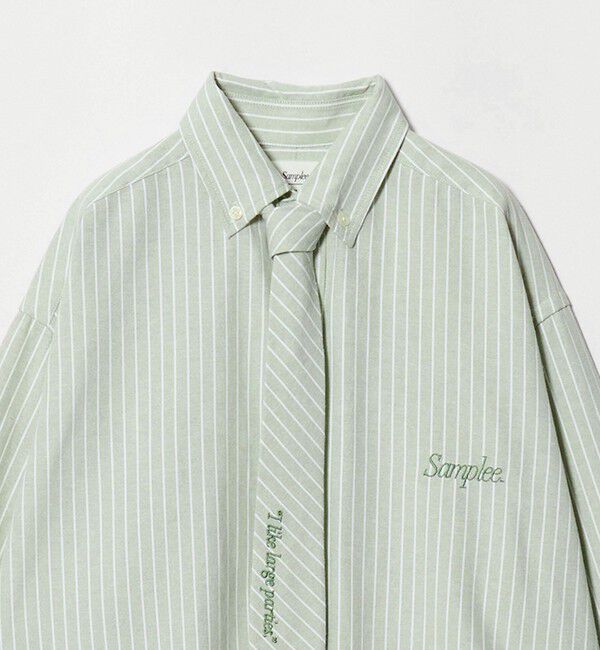 BEAUTY&YOUTH UNITED ARROWS「【別注】＜Samplee＞タイセット シャツ」|シャツ・ブラウス|