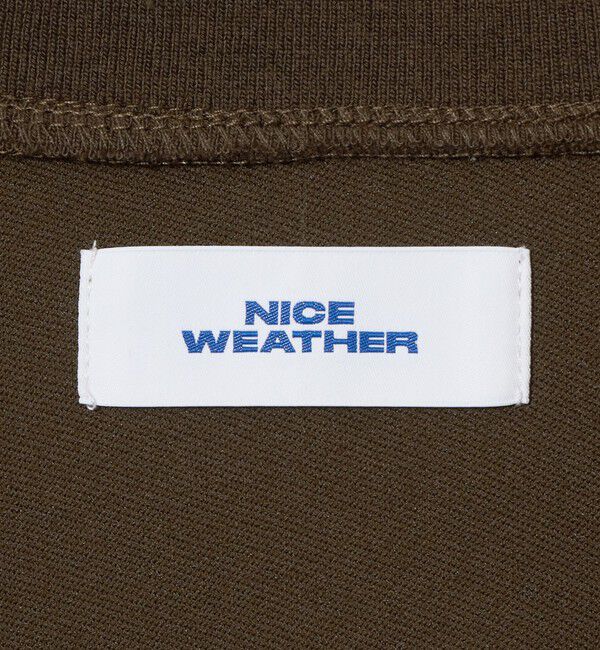 NICE WEATHER「＜NICE WEATHER＞トラックジャケット」|ブルゾン・スタジャン|