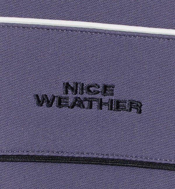 NICE WEATHER「＜NICE WEATHER＞トラックジャケット」|ブルゾン・スタジャン|
