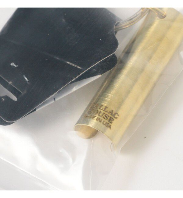 bPr BEAMS「TALLAC HOUSE / LIP BALM HOLDER BRASS」|キーケース|
