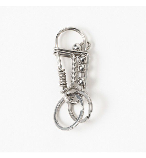 bPr BEAMS「DETAIL INC. / Metal Wire Carabiner」|キーケース|