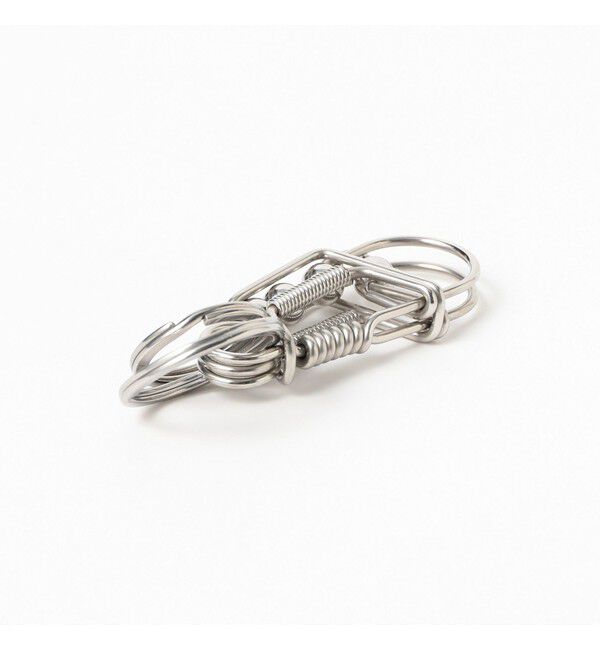bPr BEAMS「DETAIL INC. / Metal Wire Carabiner」|キーケース|