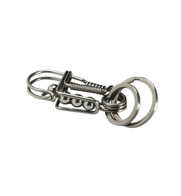 bPr BEAMS「DETAIL INC. / Metal Wire Carabiner」|キーケース|