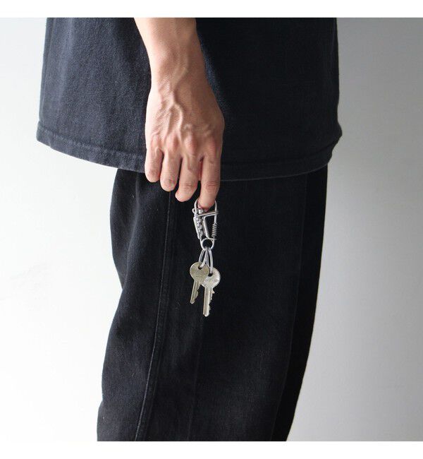 bPr BEAMS「DETAIL INC. / Metal Wire Carabiner」|キーケース|