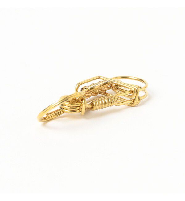 bPr BEAMS「DETAIL INC. / Metal Wire Carabiner」|キーケース|
