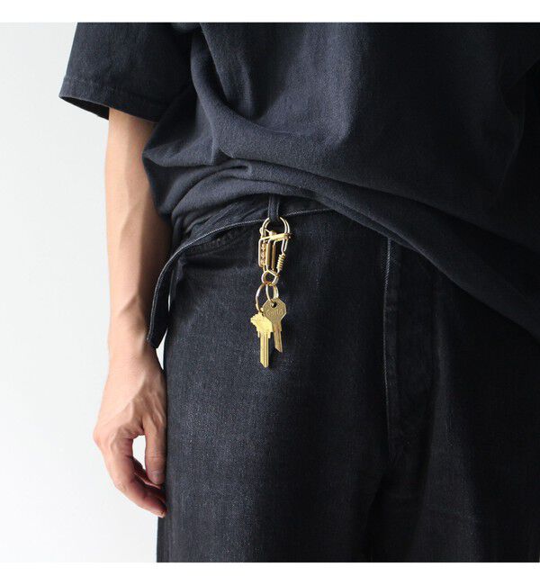 bPr BEAMS「DETAIL INC. / Metal Wire Carabiner」|キーケース|