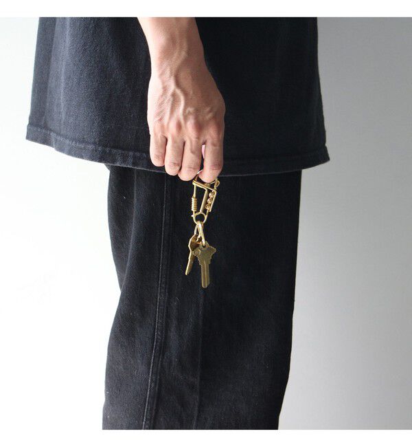bPr BEAMS「DETAIL INC. / Metal Wire Carabiner」|キーケース|