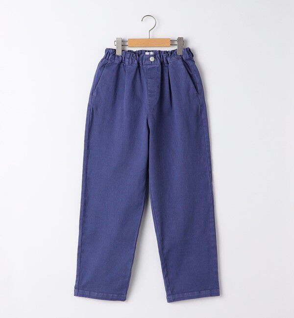 SHIPS KIDS「ARCH&LINE:155cm / ツイル クルー パンツ」|その他|ロイヤルブルー