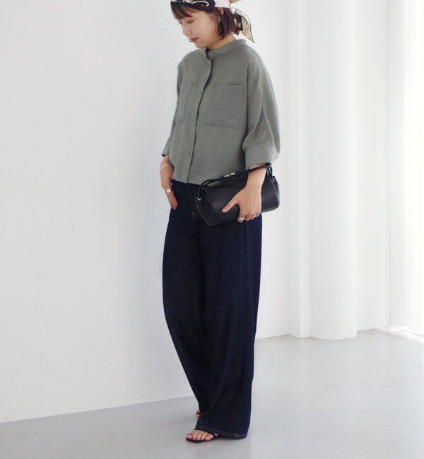 SHIPS for women「〈手洗い可〉NEW シルク混 シアー 羽織 シャツ」|シャツ・ブラウス|