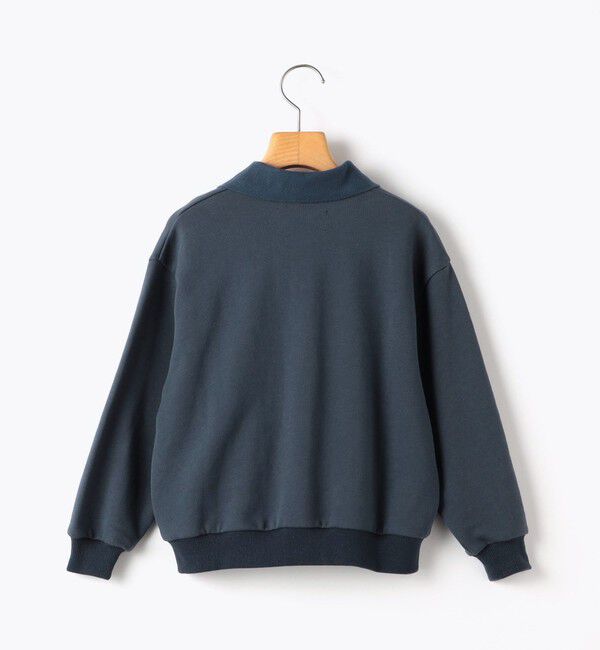 SHIPS KIDS「【SHIPS KIDS別注】ARCH＆LINE:100～130cm / コットン ポロ スウェット」|スウェット・ジャージ|