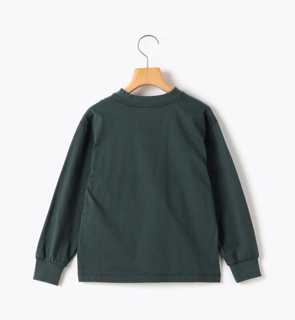 SHIPS KIDS「【SHIPS KIDS別注】ARCH＆LINE:80～90cm / ダイナソー  ロングスリーブ Tシャツ」|Tシャツ・カットソー|