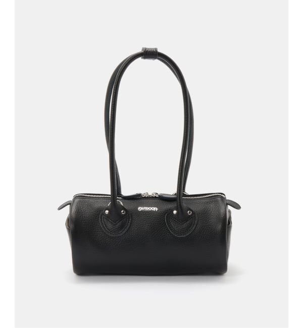 OUTDOOR PRODUCTS Usual Things「YOUNG&OLSEN別注 EMBOSSED LEATHER ROLL BOSTON S」|ショルダー・メッセンジャー|ブラック