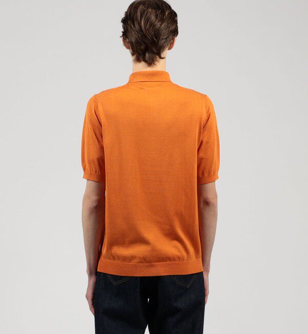 TOMORROWLAND MENS「TOMORROWLAND tricot シルクコットン 半袖ニットポロシャツ SESIA」|ポロシャツ|