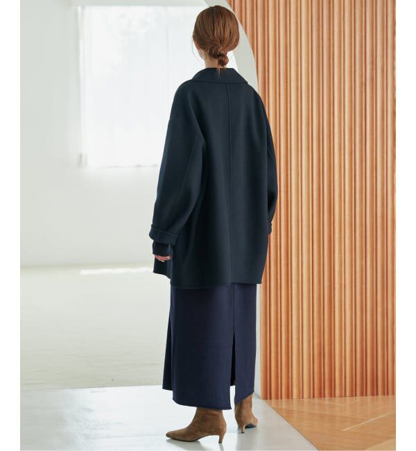 SLOBE IENA「《シリーズあり/予約》ウォッシャブルスムースニットワンピース」|ワンピース|
