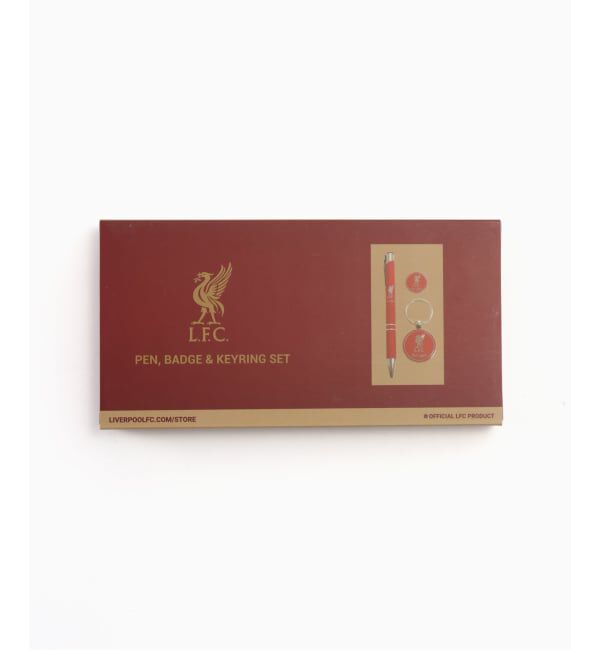 Liverpool FC「【Liverpool FC / リバプール FC】 BADGE, KEYRING & PEN SET」|キーケース|