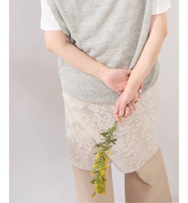 JOURNAL STANDARD「【osedit】WASHABLELINEN Vベスト」|ベスト・ジレ|