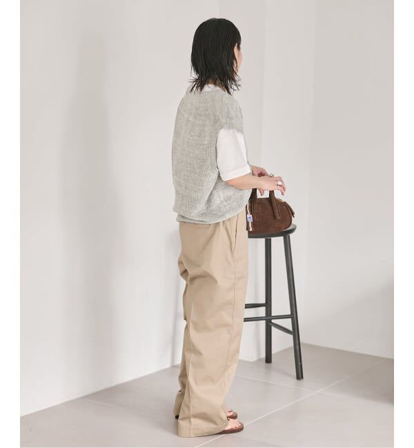 JOURNAL STANDARD「【osedit】WASHABLELINEN Vベスト」|ベスト・ジレ|