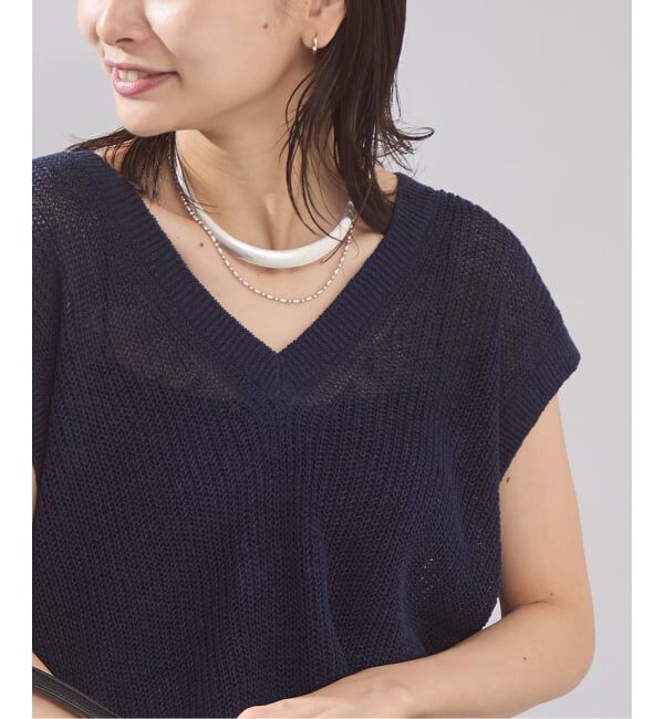 JOURNAL STANDARD「【osedit】WASHABLELINEN Vベスト」|ベスト・ジレ|