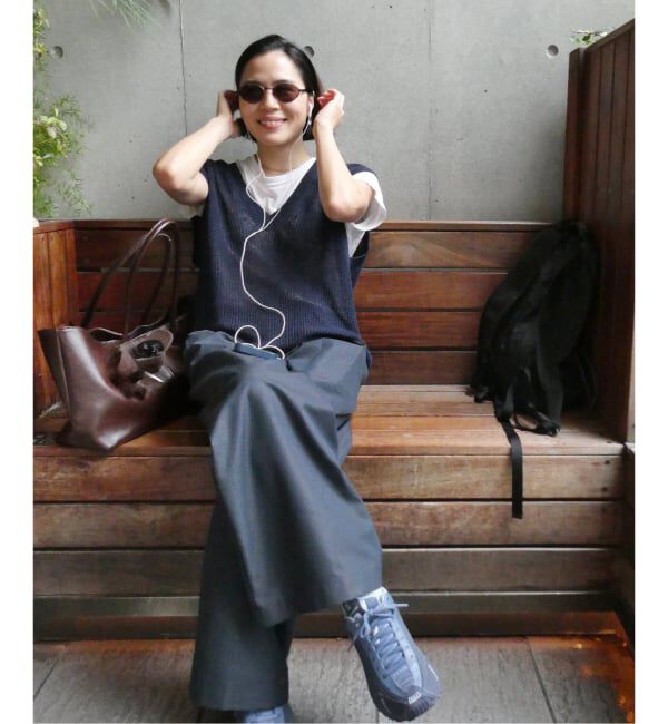 JOURNAL STANDARD「【osedit】WASHABLELINEN Vベスト」|ベスト・ジレ|
