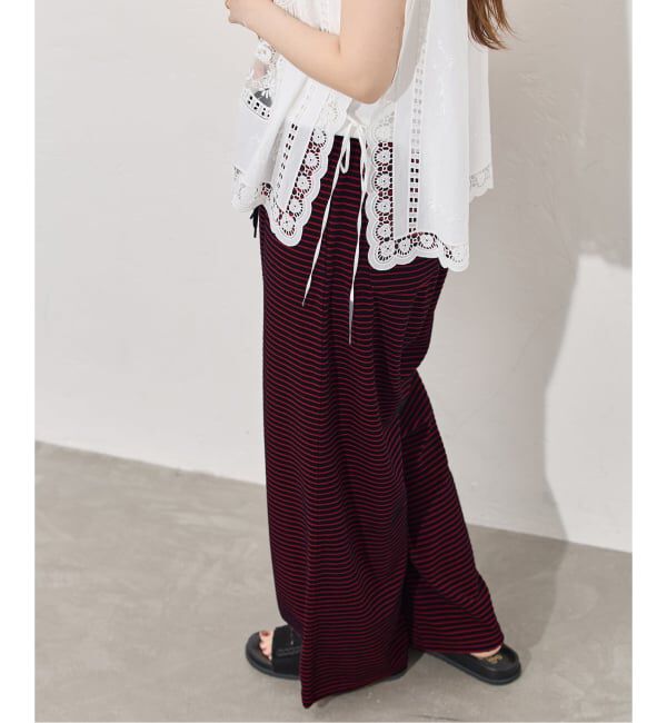 JOURNAL STANDARD「パイルボーダーパンツ」|その他|