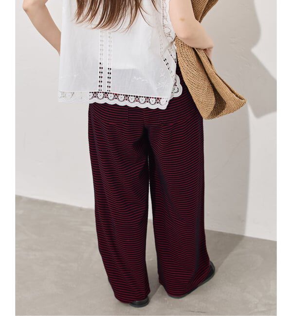 JOURNAL STANDARD「パイルボーダーパンツ」|その他|