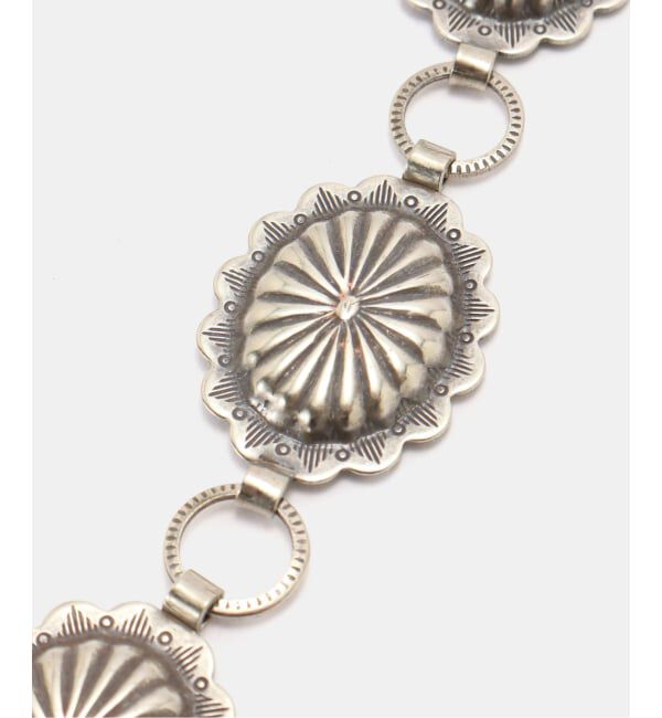 FRAMeWORK「SUNWEST SILVER CONCHO BELT SMALL」|ベルト|