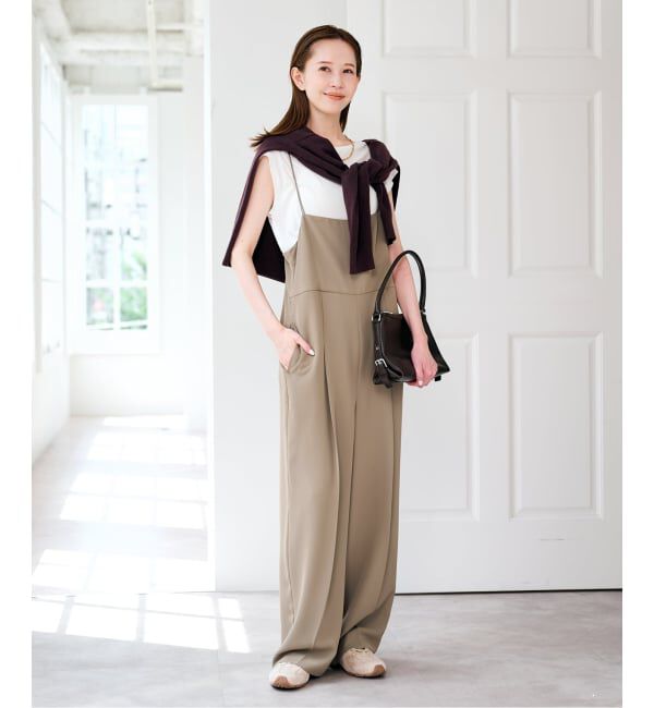 U by SPICK&SPAN「《WEB限定 / 追加2 / 2枚セット》WPL トラウザーサロペット」|オールインワン|
