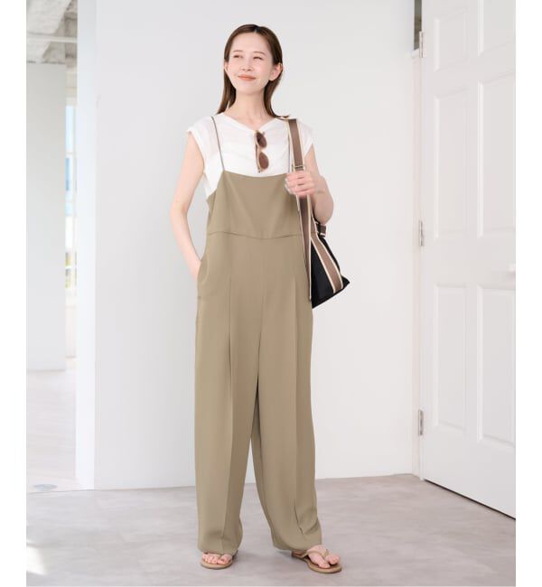 U by SPICK&SPAN「《WEB限定 / 追加2 / 2枚セット》WPL トラウザーサロペット」|オールインワン|