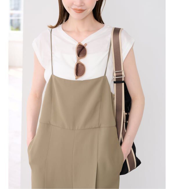 U by SPICK&SPAN「《WEB限定 / 追加2 / 2枚セット》WPL トラウザーサロペット」|オールインワン|