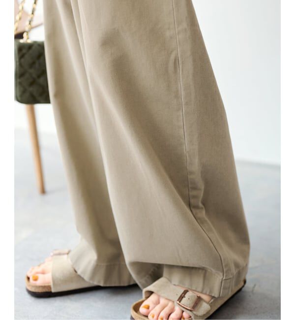 FRAMeWORK「≪追加≫SLOUCHY LIGHT CHINO パンツ 2」|チノ|