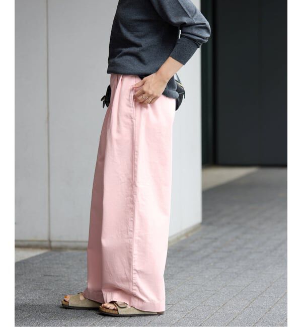FRAMeWORK「≪追加≫SLOUCHY LIGHT CHINO パンツ 2」|チノ|