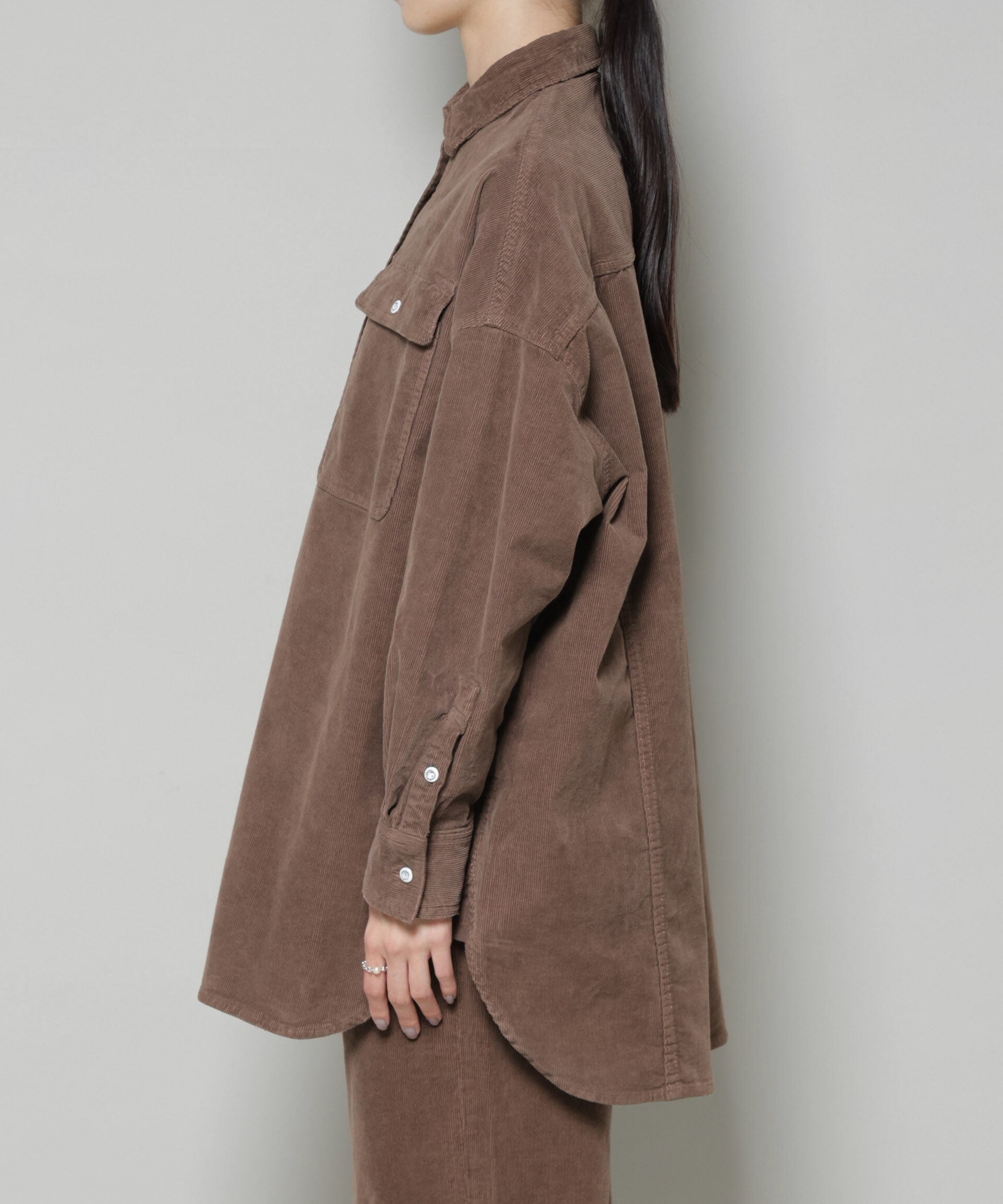 nano･universe「Healthy DENIM/Almond Corduroy」|シャツ・ブラウス|