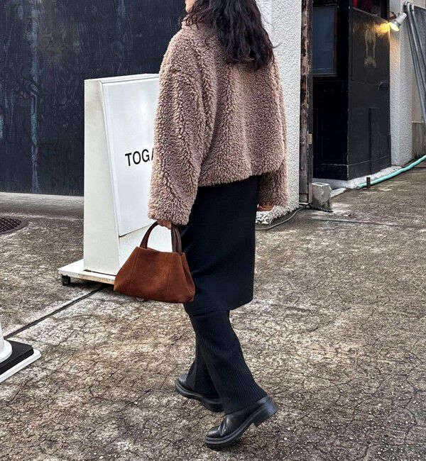 fredy emue「rib knit skirt&pants」|チノ|