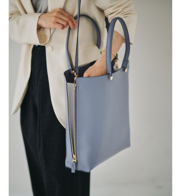 ROPE「【E'POR】Y BAG Large/A4対応・通勤」|トートバッグ|ブルー系(45)
