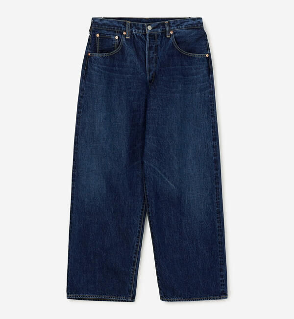  「SCYE BASICS | オーガニックコットン バギージーンズ MEN」|デニム|