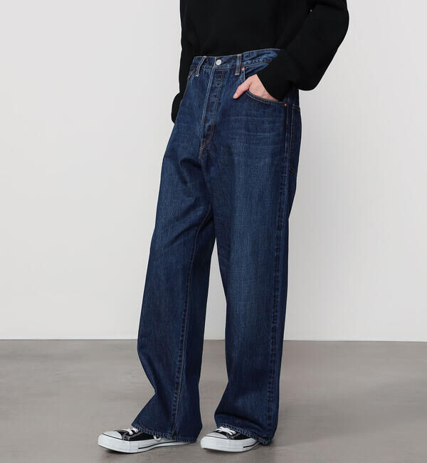  「SCYE BASICS | オーガニックコットン バギージーンズ MEN」|デニム|