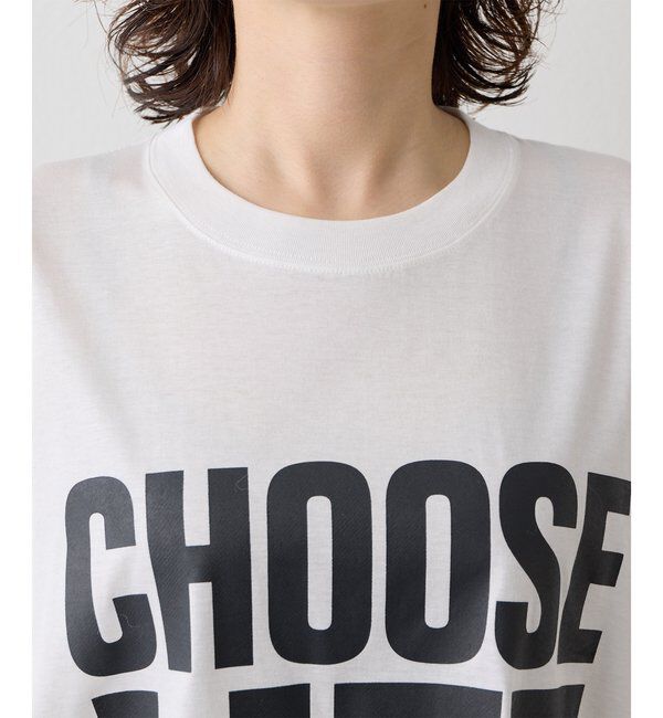  「〈WEB限定〉【KATHARINE HAMNETT】スローガンTシャツ」|Tシャツ・カットソー|