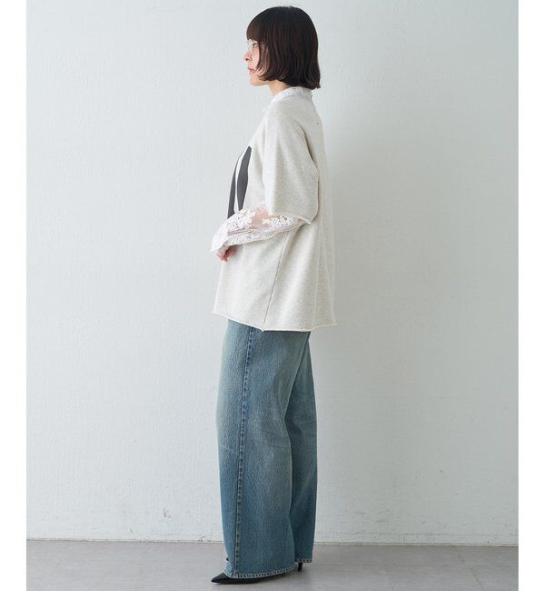  「【KATHARINE HAMNETT】スローガンハーフスリーブスウェット」|Tシャツ・カットソー|