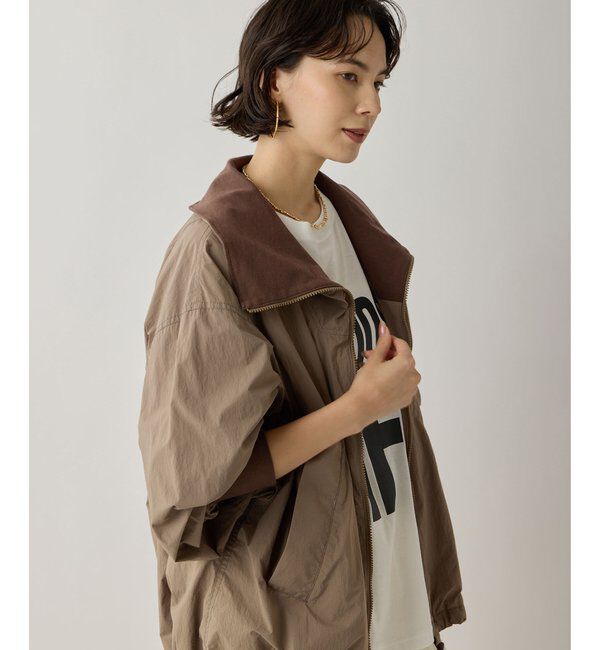 「【KATHARINE HAMNETT】ハイネックジップジャケット」|その他|
