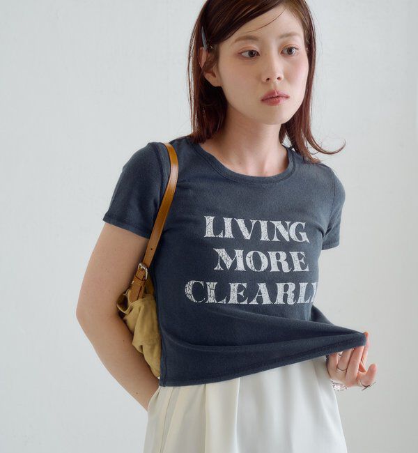  「【S.Mサイズ展開】ヴィンテージ加工ロゴTEE」|Tシャツ・カットソー|