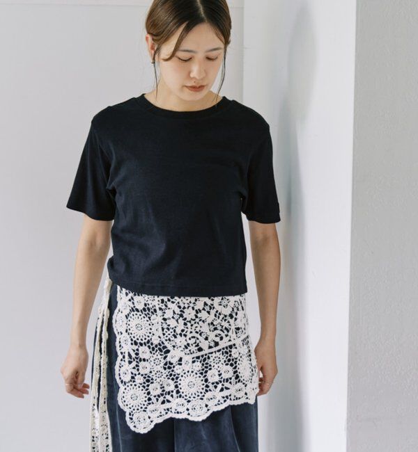  「スラブコットンチビTee」|Tシャツ・カットソー|