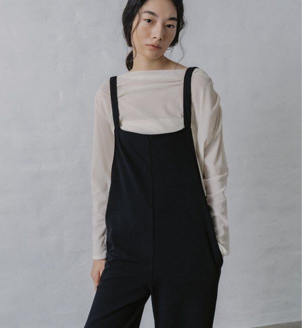  「ドレープベロアカットソー」|Tシャツ・カットソー|
