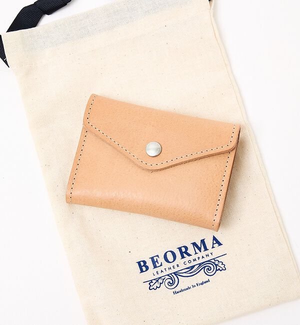 ABAHOUSE「【BEORMA/ベオーマ】三つ折りキーケース/財布  S0123」|キーケース|ベージュ系その他1