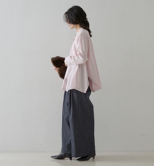 qualite「テックデニムトラウザー / ワイドパンツ【予約】」|その他|