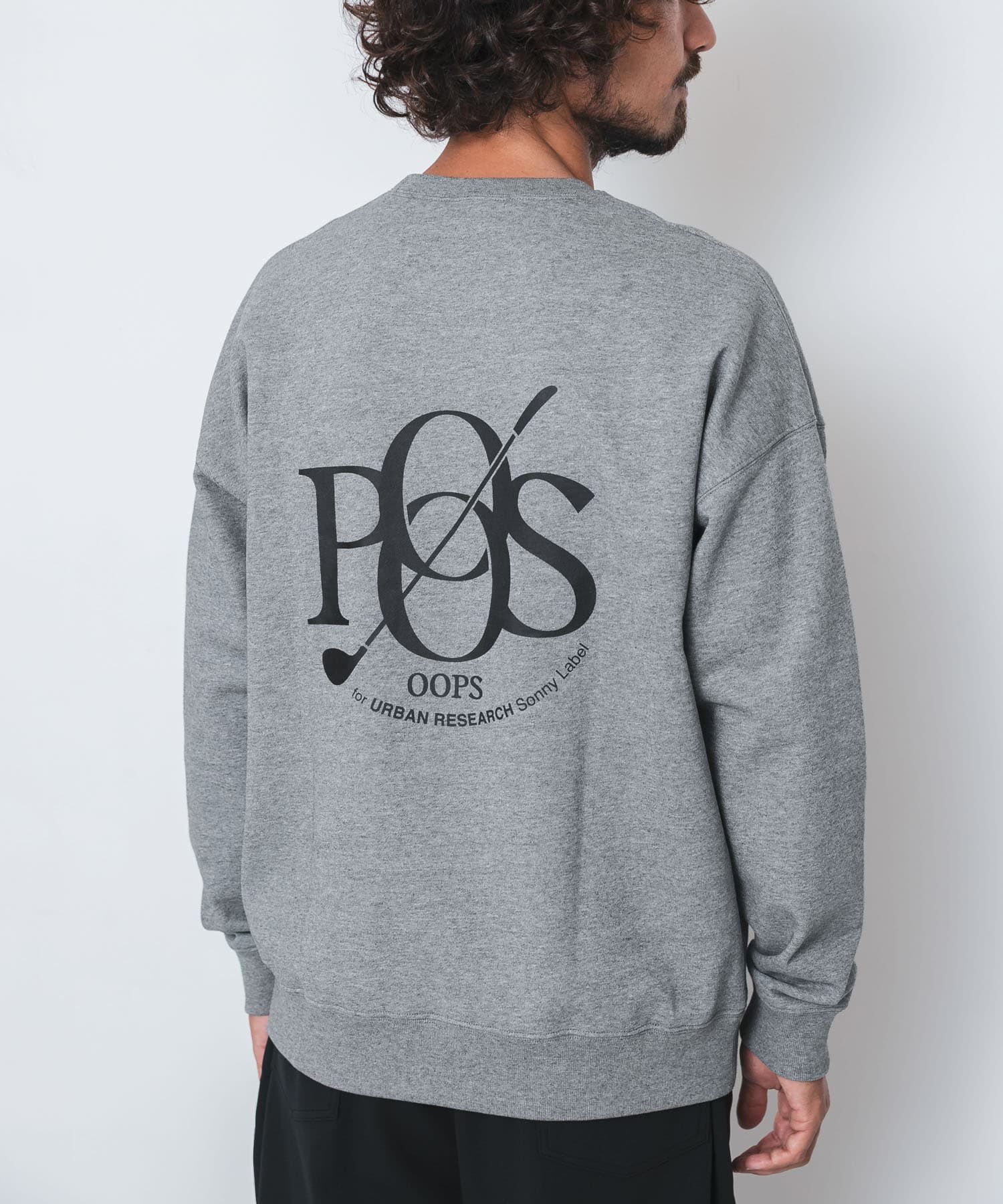 Sonny Label 「OOPS　裏起毛バックロゴスウェット」|スウェット・ジャージ|