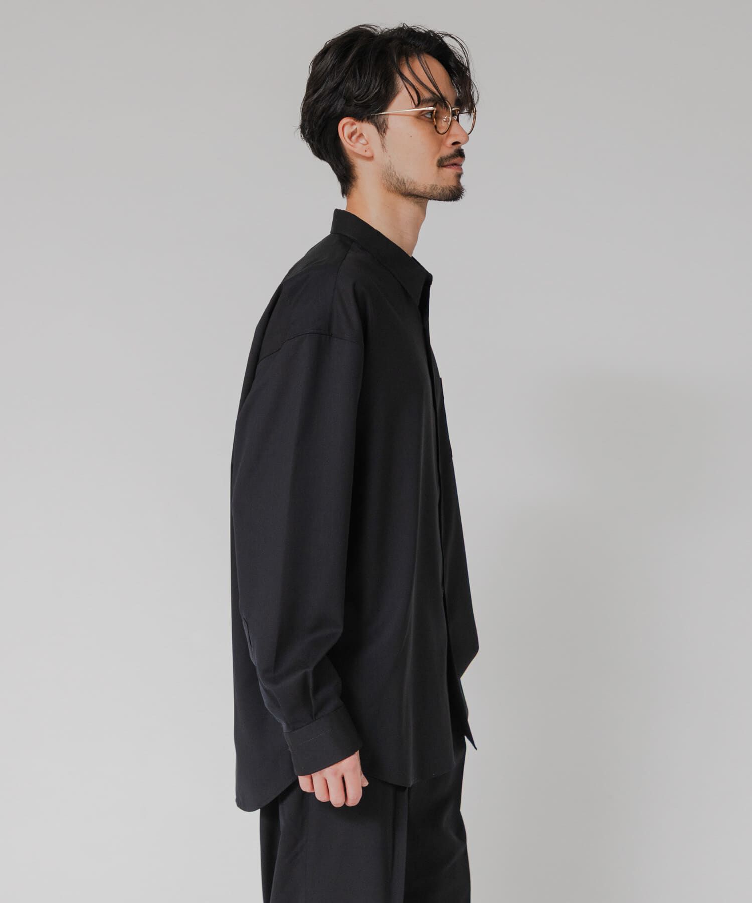 URBAN RESEARCH「『洗濯可/防シワ/接触冷感』WASHABLE WOOL OVER SHIRTS」|シャツ・ブラウス|