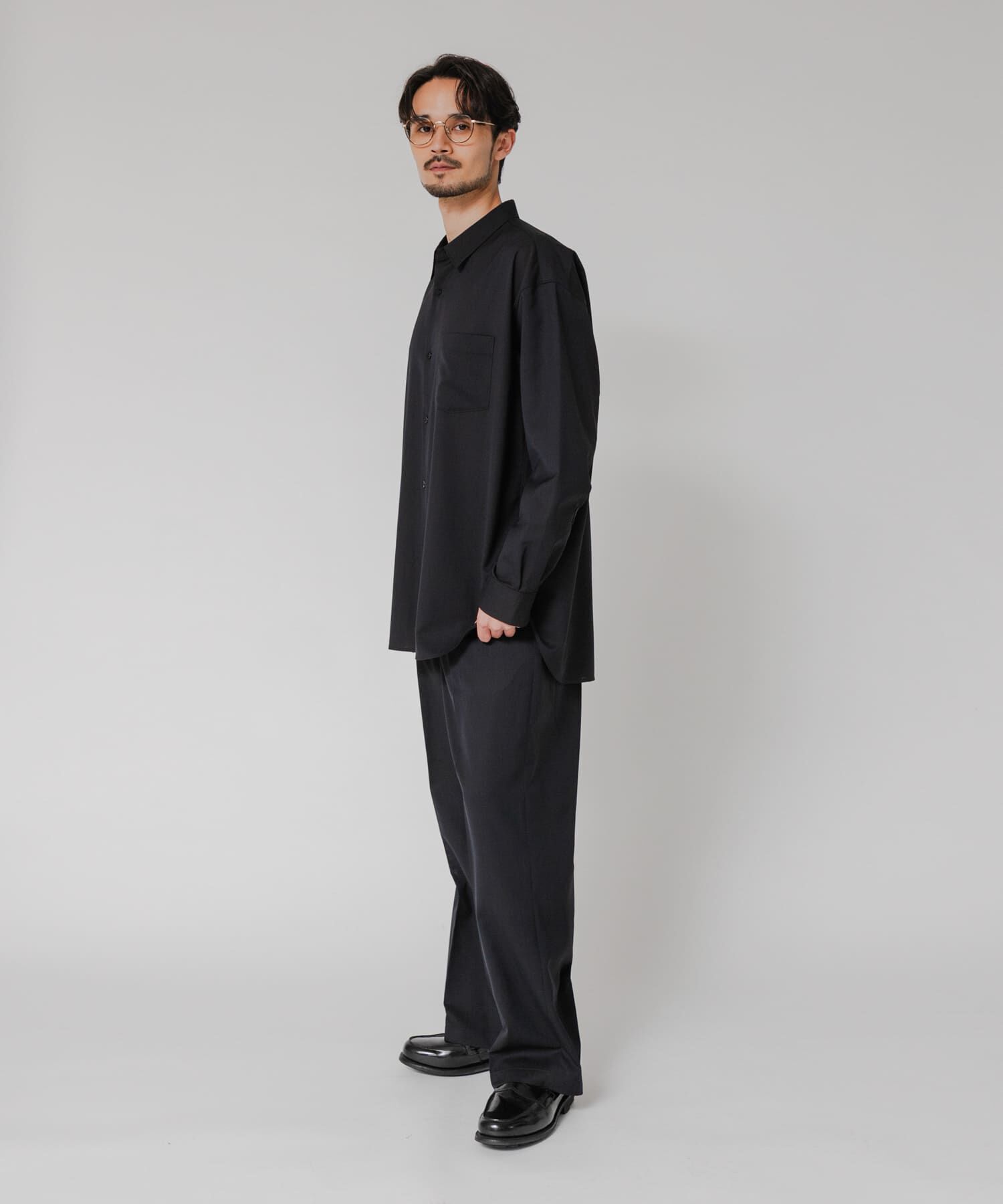 URBAN RESEARCH「『洗濯可/防シワ/接触冷感』WASHABLE WOOL OVER SHIRTS」|シャツ・ブラウス|