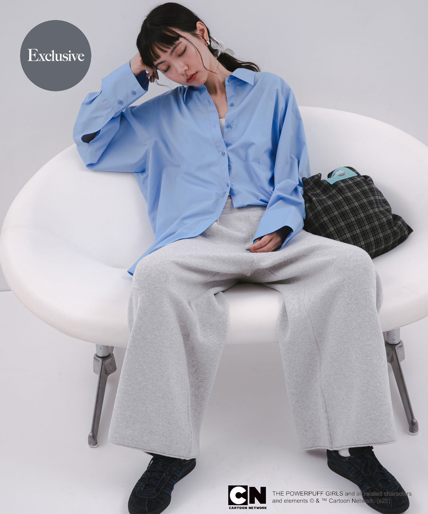 SENSE OF PLACE by URBAN RESEARCH「『別注』PPG / SENSE OF PLACE　ニットスウェットパンツ」|その他|グレー