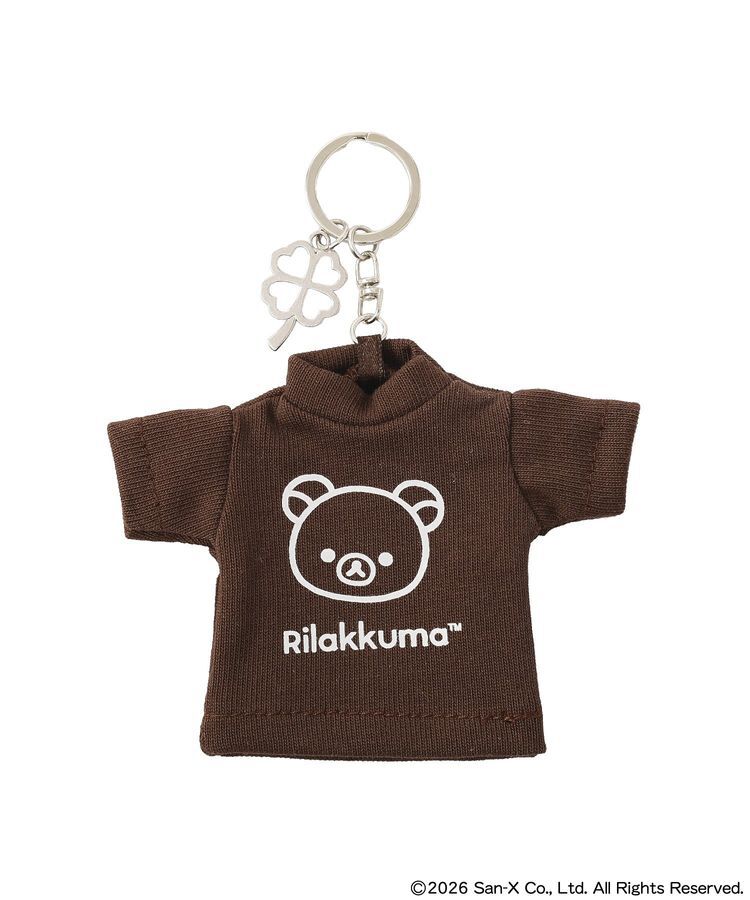 earth music&ecology「リラックマ&times;earth Tシャツモチーフキーホルダー」|その他|