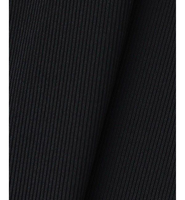 LOULOU WILLOUGHBY「マットストレッチリブ2WAYプルオーバー」|Tシャツ・カットソー|